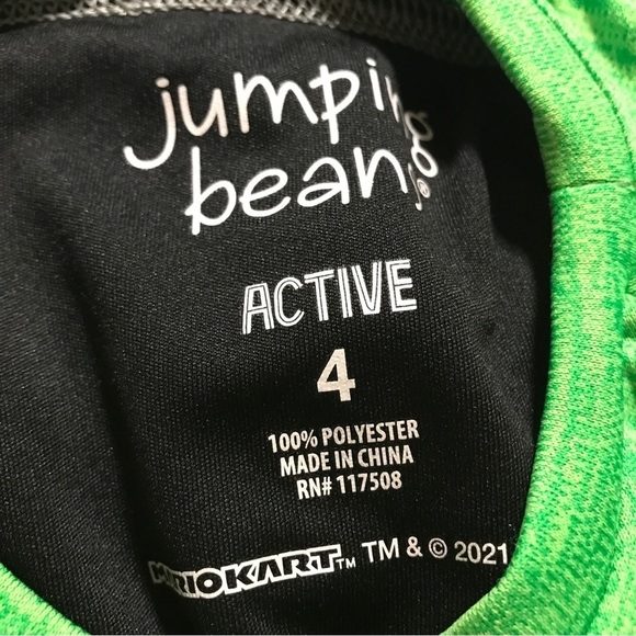 3/$15 Jumping beans super Mario kart racing kids tank top - Picture 3 of 3